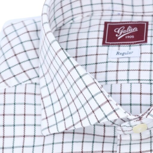 Camisa de cuadros para corbata - Imagen 4