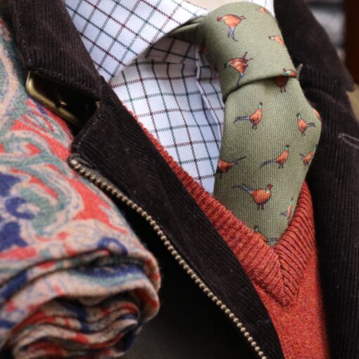 Camisa de cuadros para corbata - Imagen 3