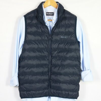 Chaquetón sin mangas Barbour marino
