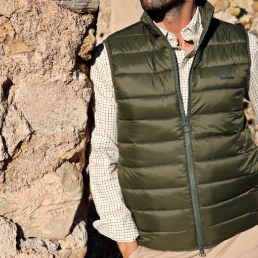 Chaquetón sin mangas Barbour verde - Imagen 2
