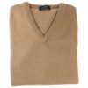 Jersey lambswool camel