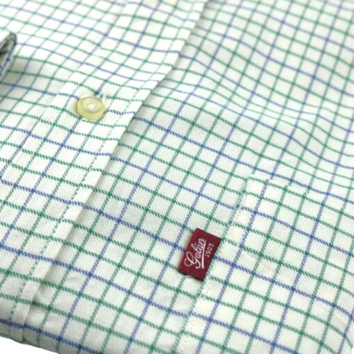 Camisa "Forest" azul y verde - Imagen 3