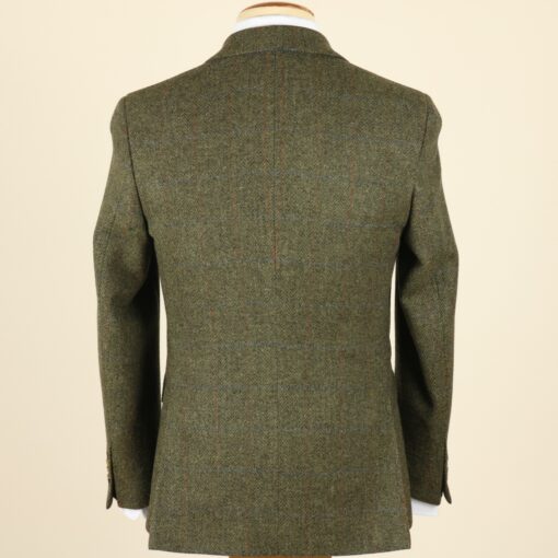 Chaqueta espigas verde con cuadro - Imagen 4