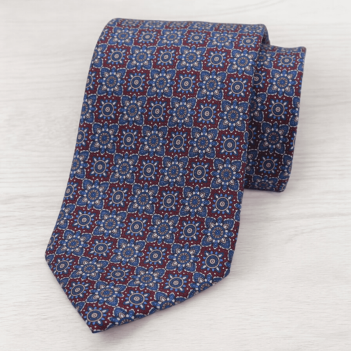 Corbata de seda hecha en Italia