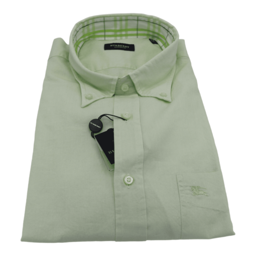 Camisa Burberry verde claro