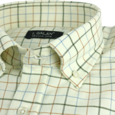Camisa cuadros tipo viyela