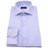 camisa para corbata celeste 100% algodón