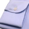 camisa para corbata celeste 100% algodón