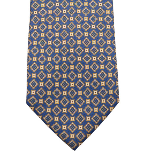 Corbata seda "Marsella" azul - Imagen 3