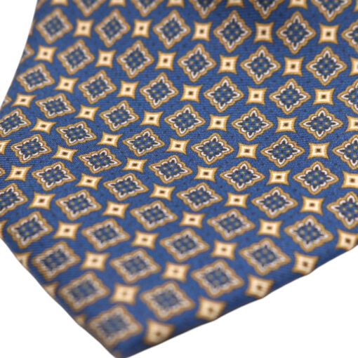 Corbata seda "Marsella" azul - Imagen 2