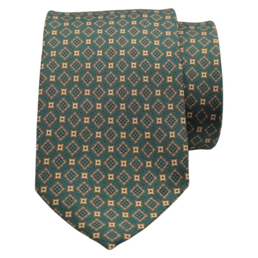 Corbata seda "Marsella" verde