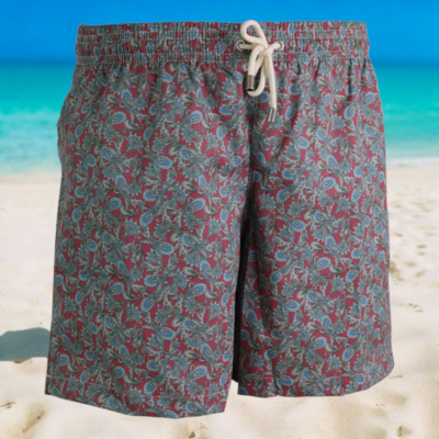 Bañador Pasley grana